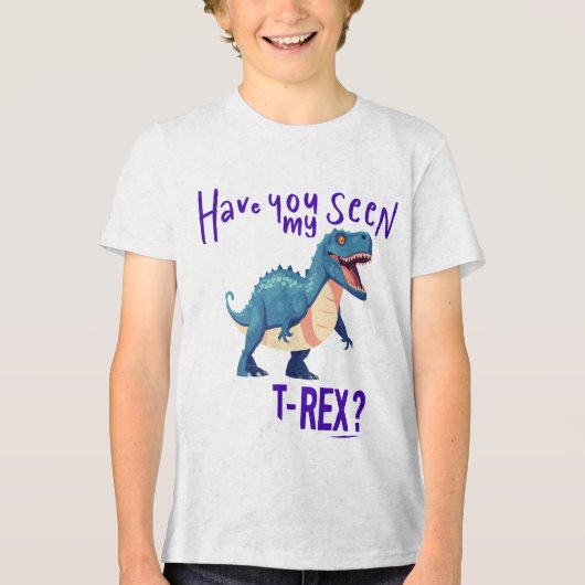 Lost T-Rex – Dino Adventure T-shirt (Voorkant)
