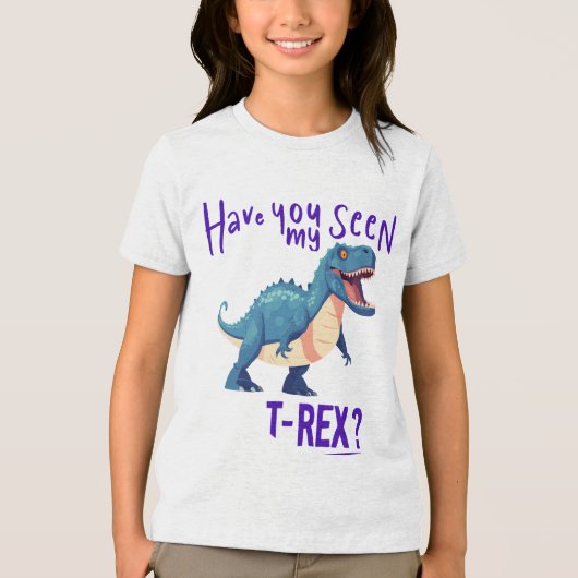 Lost T-Rex – Dino Adventure T-shirt (Voorkant)