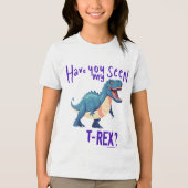 Lost T-Rex – Dino Adventure T-shirt (Voorkant)