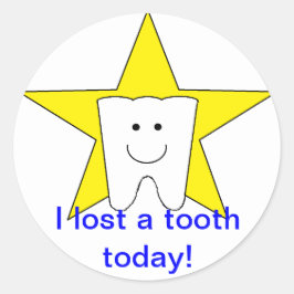 "Lost Tooth" Stickers