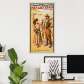 Lost Trail Comedy - Vrouwen Gevist Western Poster (Thuiskantoor)