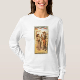 Lost Trail Comedy - Vrouwen Gevist Western T-shirt