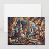 Lost World Caverns USA Briefkaart (Voorkant / Achterkant)
