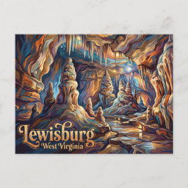 Lost World Caverns USA Briefkaart