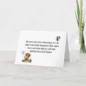 Lost: Your Sanity, Gevonden: Onze waardering Bedankkaart (Voorkant)