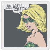 Lost Youth Found  • Sonic Kool Thing Riot Grrrl Sticker (Voorkant)