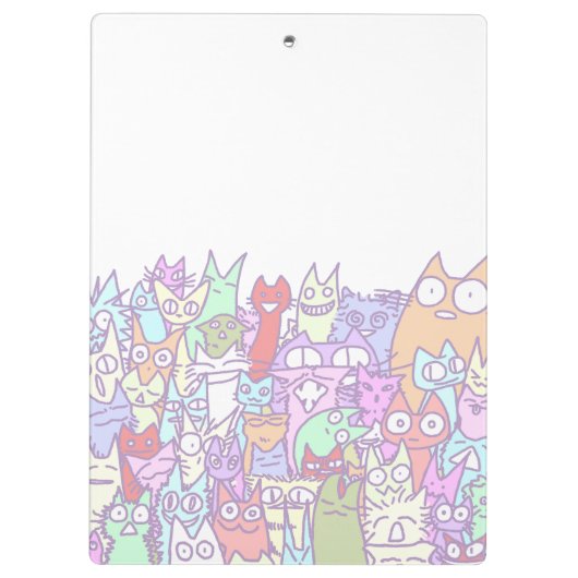 Lot Cats Klembord (Achterkant)