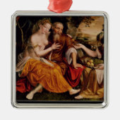 Lot en zijn Daughters, c.1565 Metalen Ornament (Voorkant)
