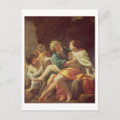 Lot en zijn Daughters, c.1630 (olie op canvas) Briefkaart (Voorkant)