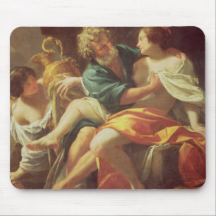 Lot en zijn Daughters, c.1630 (olie op canvas) Muismat