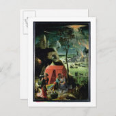 Lot en zijn Daughters (olie op het paneel) Briefkaart (Voorkant / Achterkant)