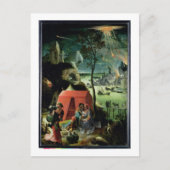 Lot en zijn Daughters (olie op het paneel) Briefkaart (Voorkant)