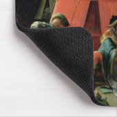 Lot en zijn Daughters (olie op het paneel) Muismat (Hoek)