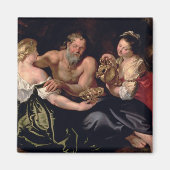 Lot en zijn dochters magneet (Voorkant)