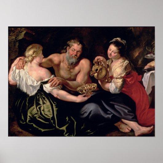 Lot en zijn dochters poster (Voorkant)