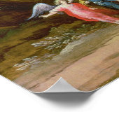 Lot en zijn handdoeken verlaten Sodom Poster (Hoek)