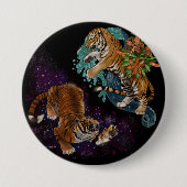 Lot in de sterren ronde button 7,6 cm (Voorkant)