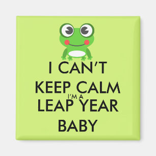 Lot jaar/Baby magneet op topdag