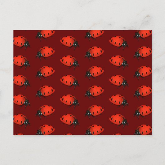 Lot Ladybugs Briefkaart (Voorkant)