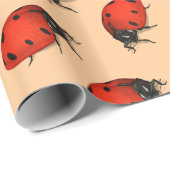 Lot Ladybugs Cadeaupapier (Rol Hoek)