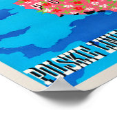 LOT Poland Vintage Travel Poster (Hoek)