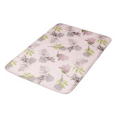 Lot schattig bloempatroon Romantische roze pastel Badmat (Gekanteld)