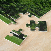 Lot van de Gebouwen van het Park van de Stad van C Legpuzzel (Zijkant)