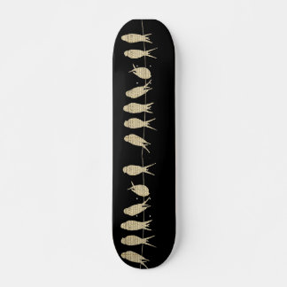Lot van de Nota's van de Muziek van de Natuur van Skateboard