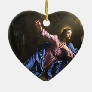 Lot van de Vrede van het Christendom van het Gebed Keramisch Ornament