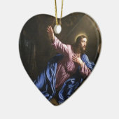 Lot van de Vrede van het Christendom van het Gebed Keramisch Ornament (Links)