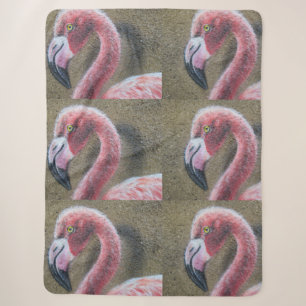 Lot van het Lot van de Veren van de Flamingo van Sherpa Deken