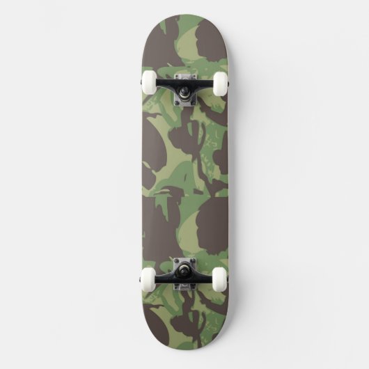 Lot van het Patroon van Forest Green van de Skateboard (Voorkant)