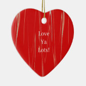 Lot Ya Lots Heart Ornament (Rechts)
