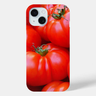 Loten rode tomaten met ripe iPhone 15 case