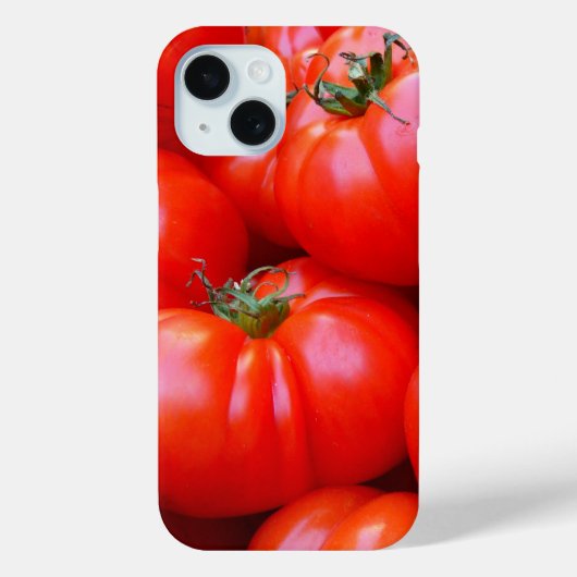 Loten rode tomaten met ripe Case-Mate iPhone case (Achterkant)