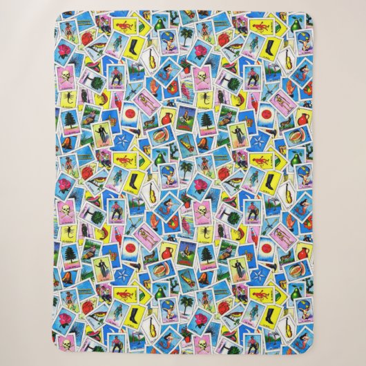 Loteria Blanket Sherpa Deken (Voorkant)