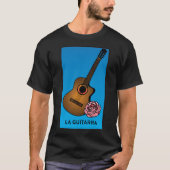 Loteria kaart La Guitarra (De Gitaar) T-shirt (Voorkant)