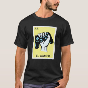 Loterij Gifts Grappige El Gamer Vrouwen Mam Mexica T-shirt