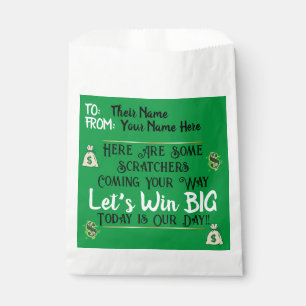 Loterij krabbers Happy Mail Bedankzakje