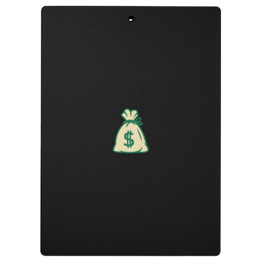 Loterij Scratch Ticket LOTTO Plezier Klembord (Achterkant)