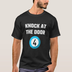 Loterij Zegt Op De Deur Klopt Vier Caller Slaag T-shirt