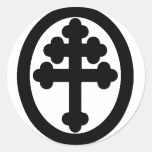 Lotharingen Ronde Sticker