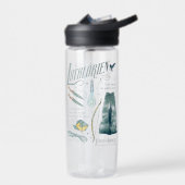 LOTHLORIEN™ Watercolor Collage Graphic Waterfles (Links)