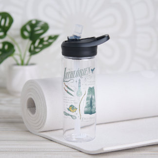 LOTHLORIEN™ Watercolor Collage Graphic Waterfles