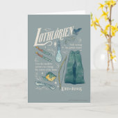 LOTHLORIEN™ Waterverf Collage Grafiek Kaart (Gele Bloem)