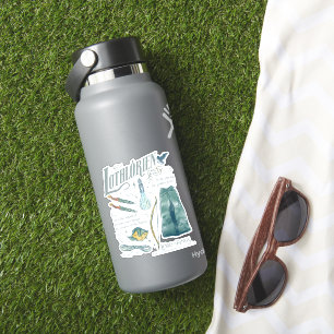 LOTHLORIEN™ Waterverf Collage Grafiek Sticker
