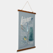 LOTHLORIEN™ Waterverf Collage Grafisch Hangend Wandkleed (Gebogen)