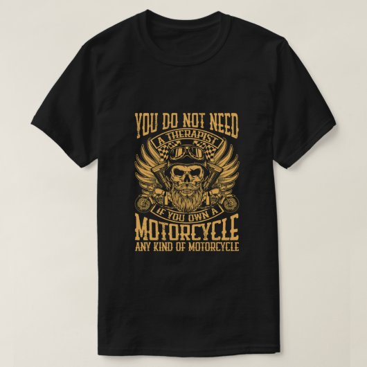 Lotor Bike T-shirt – futuristisch biker grafisch T (Design voorkant)