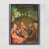 Lot's dochters maken hun vader-drink-wijn briefkaart (Voorkant)