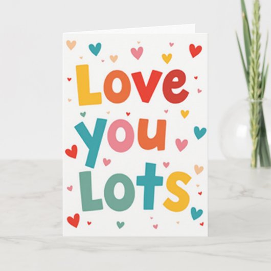 Lots Love Kaart (Voorkant)